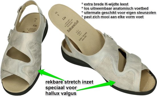 Solidus - Femme - gris - sandales - pointure 37,5