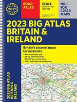 ISBN 2023 Philip's Big Road Atlas Britain and Ireland, Voyage, Anglais, 168 pages