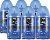 Romar Luchtverfrisser Navulling “Dolce Blue” 6 x 250ml - Voordeelverpakking