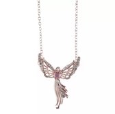 Akyol - sterrenbeeld ketting - vleugels - Valentijn ketting - cadeau  bronzen ketting - brons - ketting - virgin ketting - maagden ketting - engelen ketting - accessoires - sierade