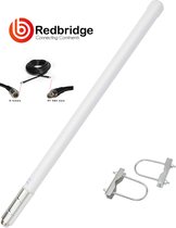 Redbridge.shop - Helium Antenne 5.8 dBi Helium Hotspot 868 MHz met 5 meter LMR-400 kabel - Fiberglass antenne
