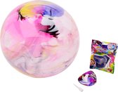 Boule gonflable en marbre XXL - 80 CM - Différentes couleurs - grosse boule - ballon - ballons - boule de slime