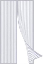 Magnetisch Vliegengordijn - Horgordijn - Hordeur - 210 x 100 cm - Wit