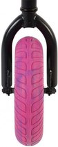 Mini BMX 10 Inch 11 cm Junior Knijprem Zwart/Roze