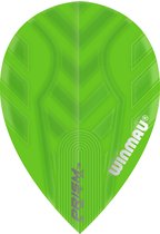 WINMAU - Prism Zeta Pear Groen Dartvluchten - 1 set per pakket (3 vluchten in totaal)