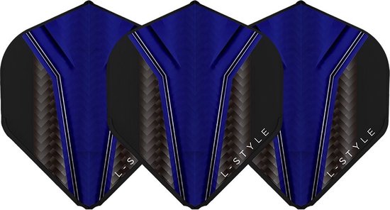 L-Style Champagne L1 EZ Standard Inception Blue - Dart Flights van L-Style — afbeelding 3