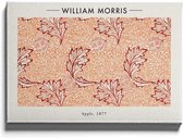 Walljar - William Morris - Apple - Muurdecoratie - Canvas schilderij