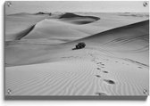 Walljar - Cruisend In De Woestijn - Muurdecoratie - Plexiglas schilderij