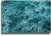 Walljar - Blauwe Oceaan - Muurdecoratie - Plexiglas schilderij