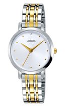 Lorus RG253MX9 horloge dames - zilver en goud - edelstaal
