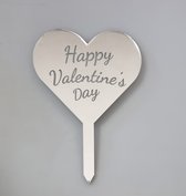 Valentijnsdag bloemensteker - Happy Valentine's Day - Valentijn - Bloemensteker