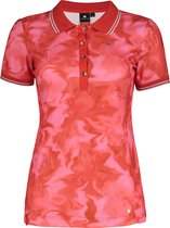Luhta Espoo Polo shirt Dames-Coral Red-XXL