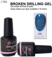 Gellak - Broken Drilling Gel #06 | Nagellak Gel | Glitter Gel | Nail Polish Gel