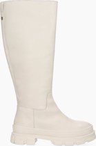 Tango | Romy welt new 7-b bone white leather high boot - bone white sole | Maat: 41