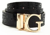 GUESS Malia Rev Black Soft Pink Riem -L - Zwart -