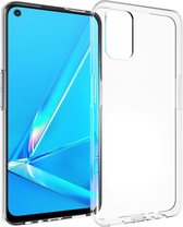 Accezz Hoesje Geschikt voor Oppo A92 / A72 / A52 Hoesje Siliconen - Accezz Clear Backcover - Transparant