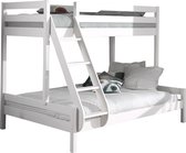 PINO Familiebed Stapelbed Triple 3 - 140x200 - Wit