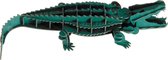 3D Paper Model - Krokodil