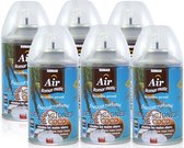 Romar Luchtverfrisser Navulling “Kokos” 6 x 250ml - Voordeelverpakking