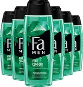 Fa Men Pure Hemp - Man - Douchegel - Voordeelverpakking - 6 x 250 ml