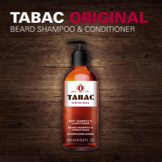Tabac Original Beard Shampoo and Conditioner 200 ml bol