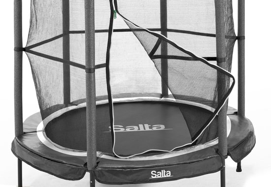 Salta Junior - Trampoline met veiligheidsnet - ø 140 cm - Zwart - Salta