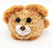 DW4Trading Sunkid Pluche Knuffel Leeuw - Dierenknuffels - Big Eye Balls - 25 cm