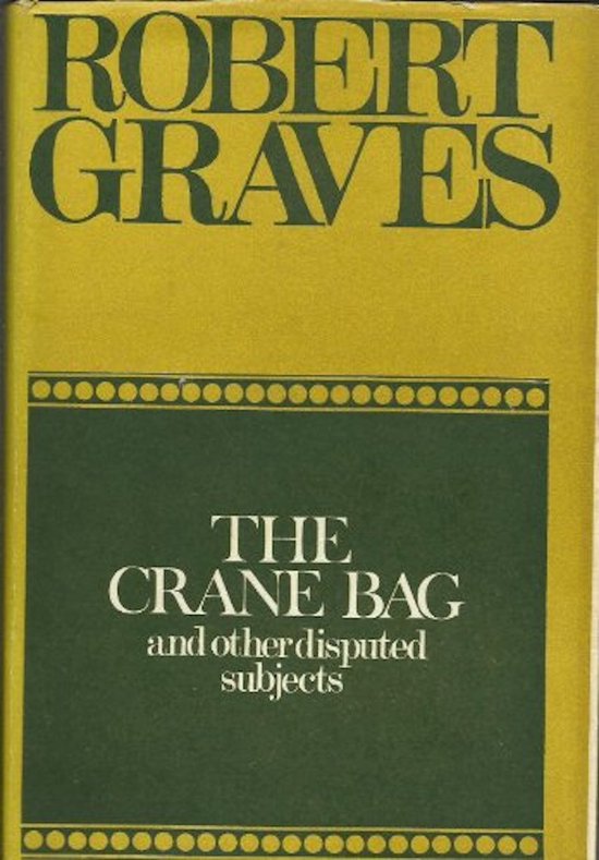 Foto: The crane bag and other disputed subjects