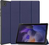 iMoshion Tablet Hoes Geschikt voor Samsung Galaxy Tab A8 (2021/2022) - iMoshion Trifold Bookcase - Donkerblauw