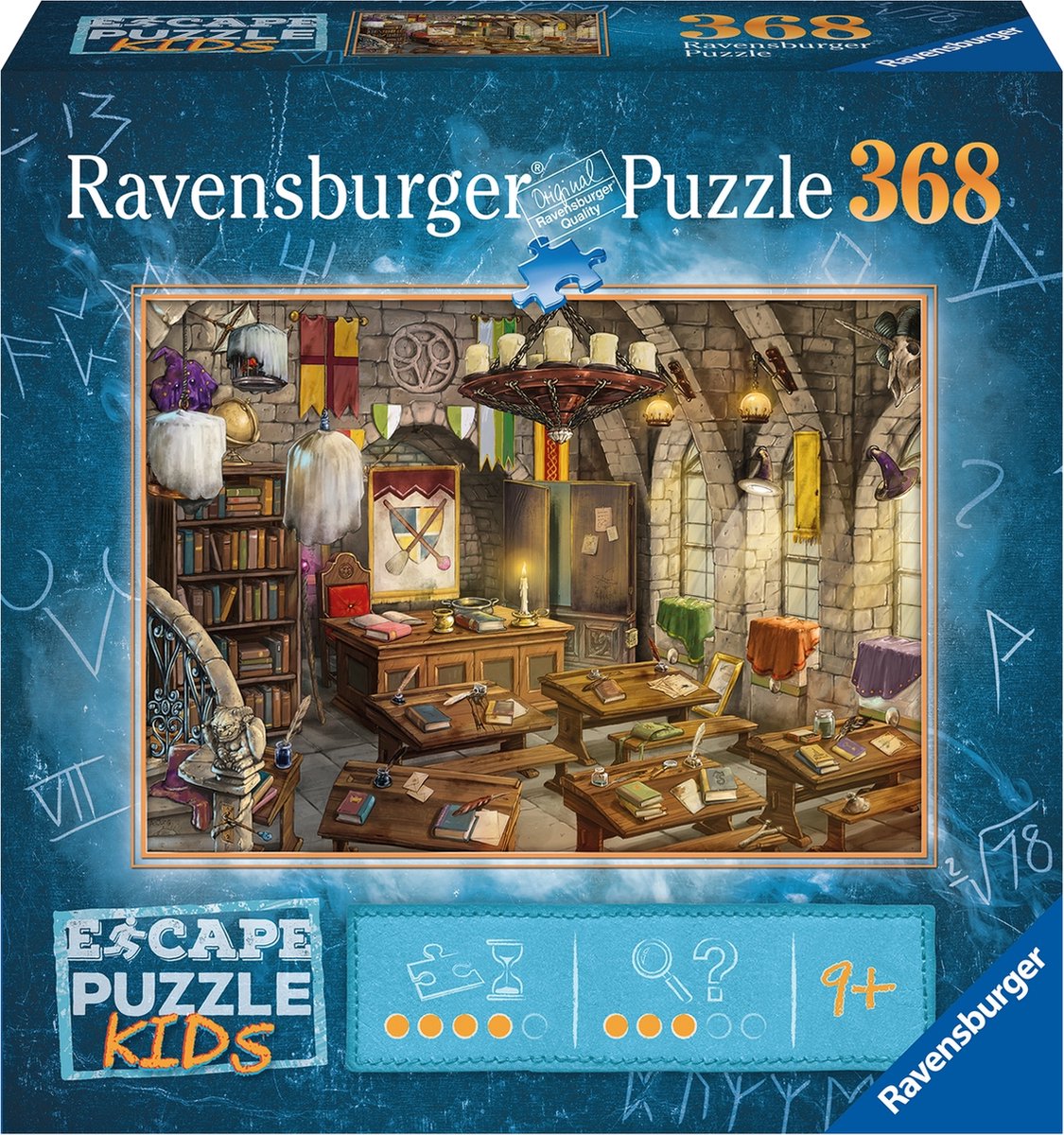 Ravensburger Escape Puzzle Kids Wizard School - Legpuzzel - 368 stukjes