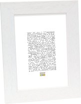 Deknudt Frames Basic, large blanc, bois photo format 24x30 cm