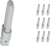 Voordeelpak 10x Osram Dulux S 5W 840 | Koel Wit - 2-Pin.