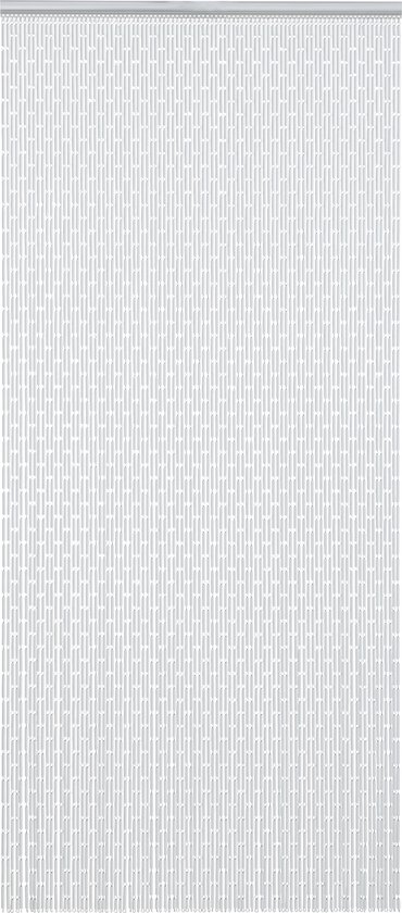 Liso Vliegengordijn Hulzengordijn Kant en Klaar 100 x 232 cm - Wit - Deurhor - Deurgordijn - Tegen Vliegen - Nauwsluitend - Horgordijn - Gordijn