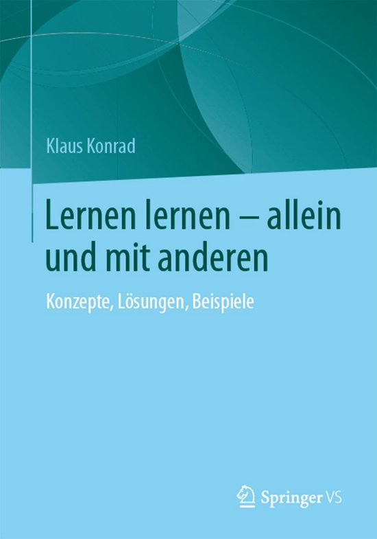 Humanities, Social Science (German Language) - Lernen lernen ... - cover