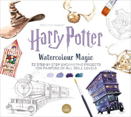 Harry Potter Watercolour Magic - cover