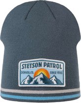 Stetson Retro Beanie – Stetson Patrol – Blauw – One Size