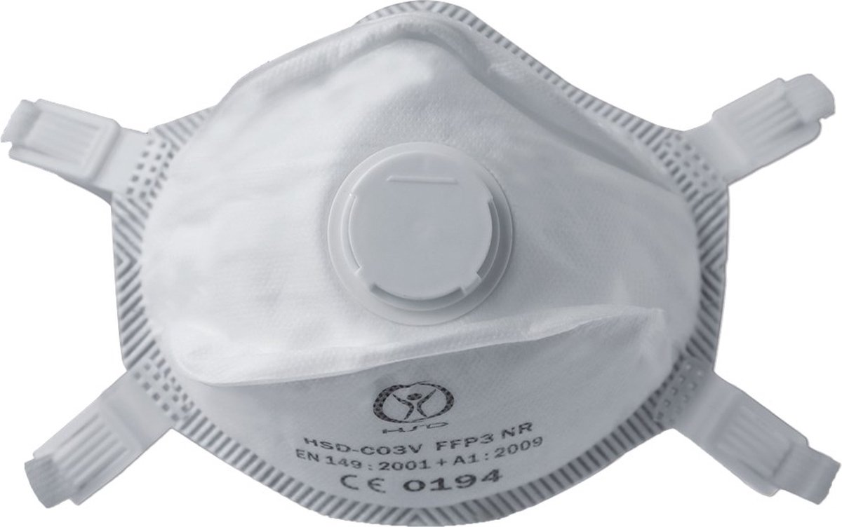 3M 9332+BV Aura Masque de protection respiratoire FFP3 avec valve