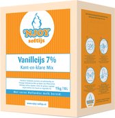 NJOY 7% vanilleijs 10 liter vloeibaar ijsmix