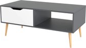 LOODS 21 Salontafel - Koffietafel - Bijzettafel Woonkamer - Salontafel met Opbergruimte