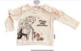 Disney Frozen Sweater - Poederroze - Maat 110/116 (6 jaar)