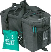 Basil Discovery 365D Bagagedragertas M MIK - 9 Liter - Zwart