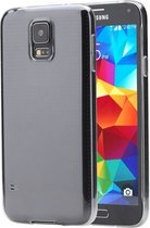 Samsung Galaxy S5 Hoesje - Rock - Zero Serie - Hard Kunststof Backcover - Zwart - Hoesje Geschikt Voor Samsung Galaxy S5