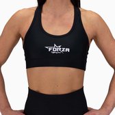 FORZA VROUWEN SPORTS BH - ZWART