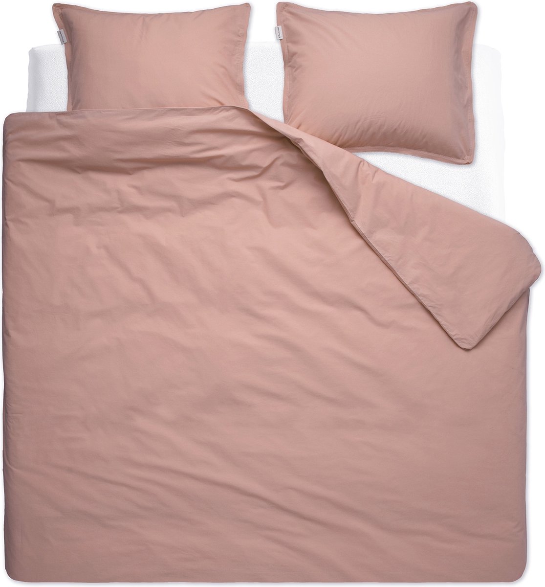 Cinderella Moon Dekbedovertrek - Tweepersoons - Katoen - Lits-jumeaux - 240 x 200/220 cm - Roze + 2 kussenslopen 60x70 Cameo Pink