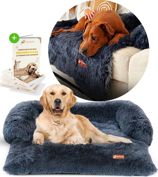 Luxe hondenmand voor op de bank, bed en grond | fluffy vegan... | bol.com