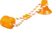 Duvoplus - Speelgoed - Kauw & Trek Speelgoed - TUG `N CHEW TOY 40x10,3x10,3cm Oranje