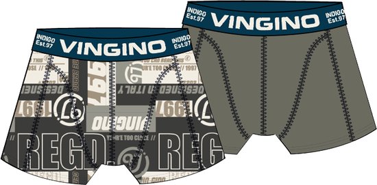 Vingino - Boxershort Logo 2 Pack - Maat: 92-104