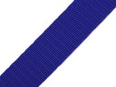 Tassenband 30mm Band voor tassen in de kleur koningsblauw