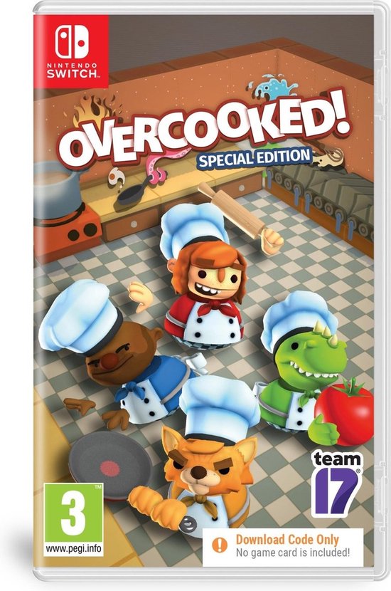 Overcooked! Special Edition (Code-in-a-box) | Jeux | bol.com