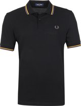 Fred Perry - Polo M3600 Zwart N79 - L - Slim-fit
